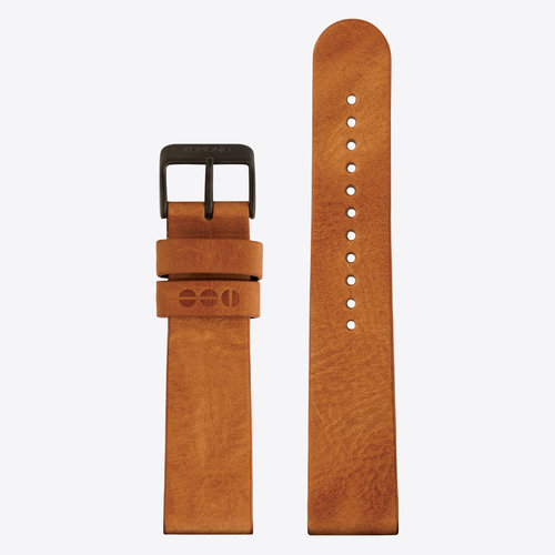 Komono Komono Läder Klockarmband 20 Cognac Black