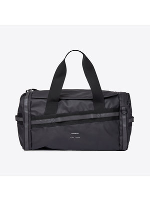 Sandqvist Leopold Black Duffel Rucksack