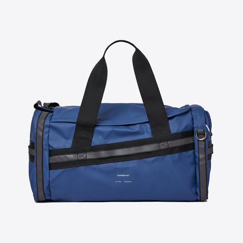 Sandqvist Leopold Evening Blue Duffel Backpack Sandqvist Leopold Evening Blue Duffel Backpack