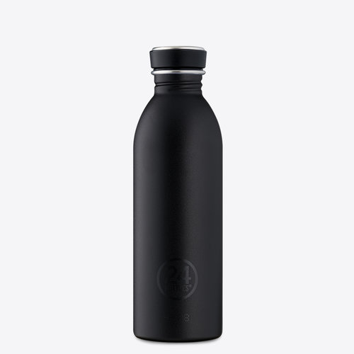 24Bottles Tuxedo Black Urban Drinkfles 500ml