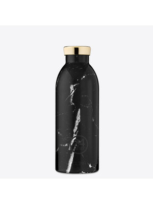 24Bottles Black Marble Clima Bouteille Thermos 500ml