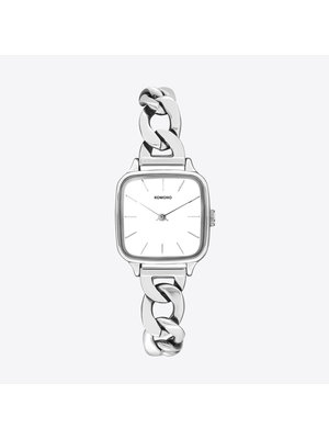 Komono Kate Revolt Silver White Montre