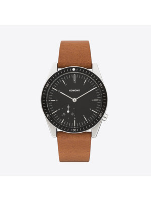 Komono Ray Legacy Leather Cognac Horloge