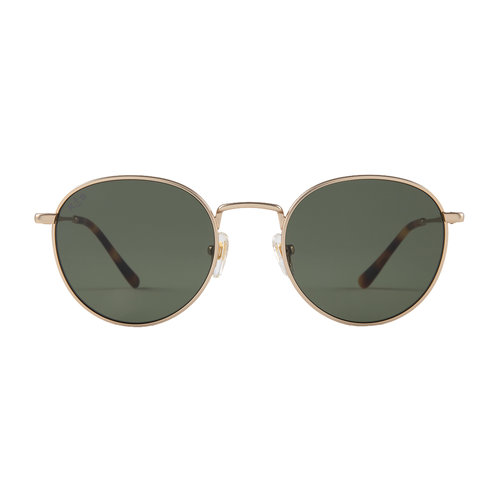 Kapten and Son London Gold Green Sunglasses