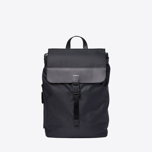 Sandqvist Alva Nylon Black Rugzak Sandqvist Alva Nylon Black Rugzak