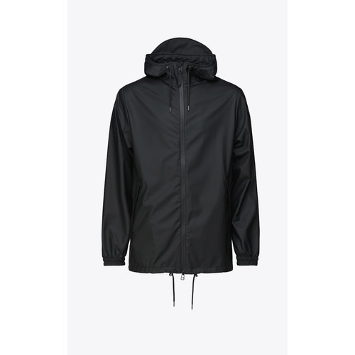 Rains Storm Breaker Black Raincoat