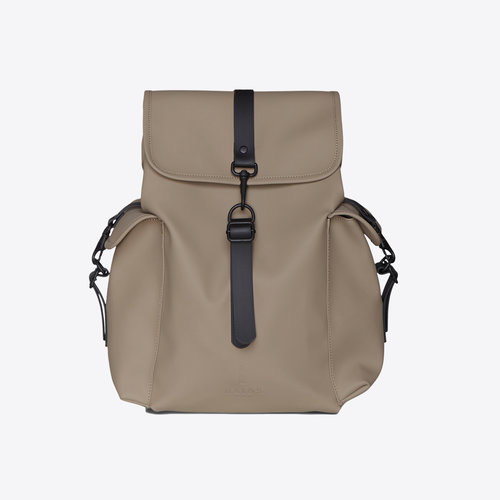 Rains Rucksack Large Taupe Rugzak Rains Rucksack Large Taupe Rugzak