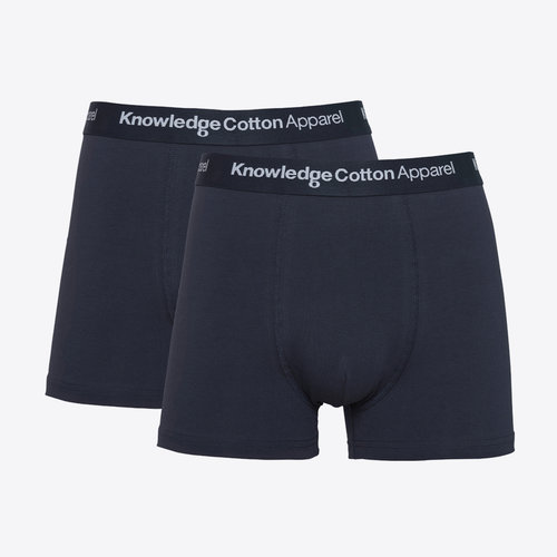Knowledge Cotton Maple 2-Pack Total Eclipse Underwear