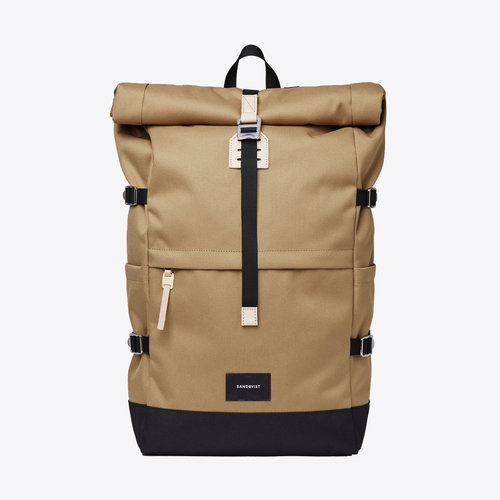 Sandqvist Bernt Bronze Black Backpack Sandqvist Bernt Bronze Black Backpack