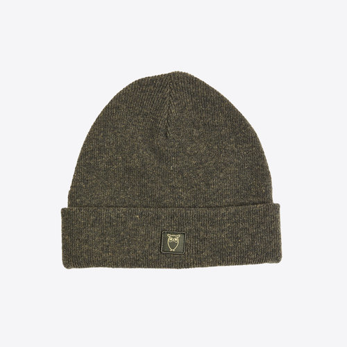 Knowledge Cotton Leaf Organic Wool Beanie Forest Night Beanie Knowledge Cotton Leaf Organic Wool Beanie Forest Night Beanie