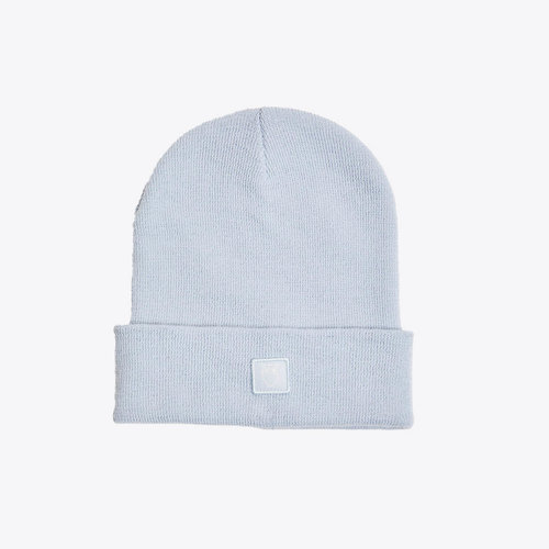 Knowledge Cotton Leaf Milano Stitch Beanie Blue Fog Beanie