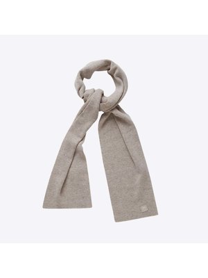 Knowledge Cotton Juniper Organic Wool Scarf Nature Melange Foulard