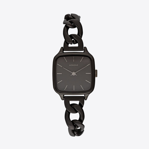 Komono Kate Revolt Black Horloge