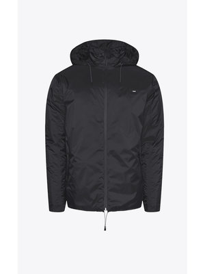 Rains Padded Nylon Jacket Black Coat
