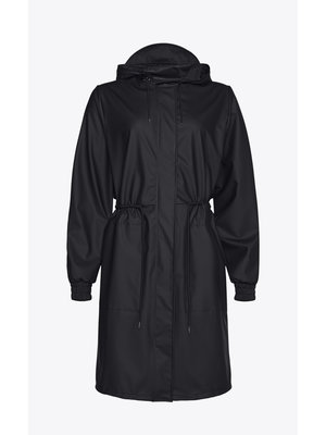 Rains String Parka Black Imperméable