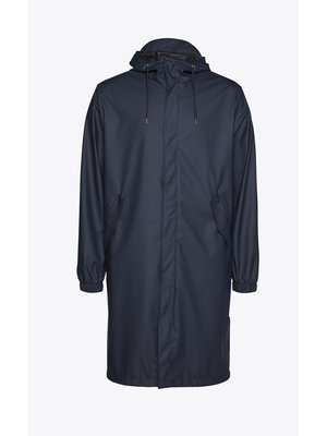 Rains Fishtail Parka Navy Impermeabile