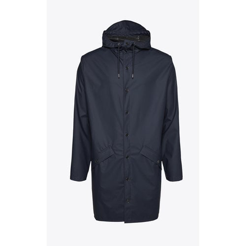 Rains Long Jacket Navy Regenjas