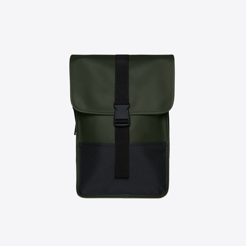Rains Buckle Backpack Mini Green Backpack Rains Buckle Backpack Mini Green Backpack
