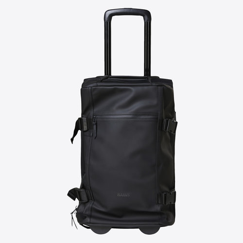 Rains Travel Bag Small Black Reiskoffer Rains Travel Bag Small Black Reiskoffer