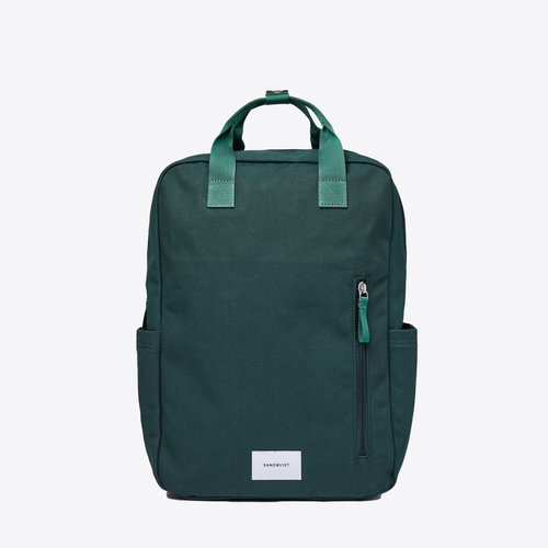 Sandqvist Knut Deep Green Rugzak Sandqvist Knut Deep Green Rugzak