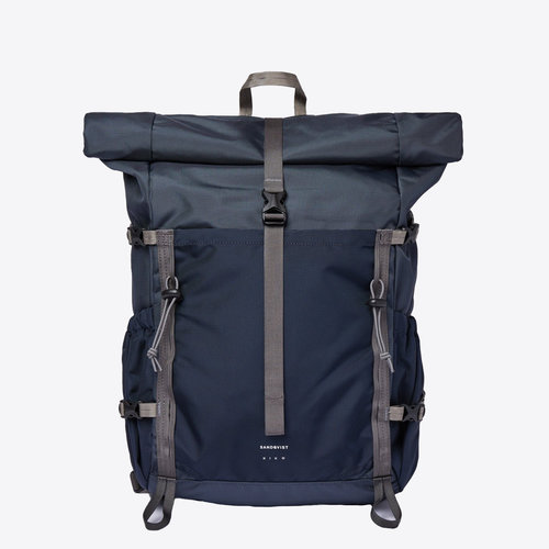 Sandqvist Forest Hike Steel Blue Navy Rugzak Sandqvist Forest Hike Steel Blue Navy Rugzak