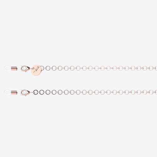 Komono Ella Rose Gold Zonnebrilkoord Komono Ella Rose Gold Zonnebrilkoord