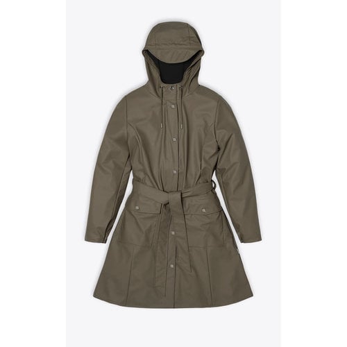 Rains Curve Jacket Wood Raincoat