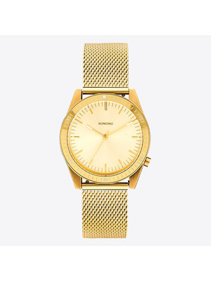 Komono Ray Legacy Mesh Gold Horloge