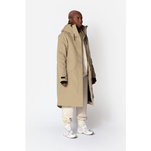 GoFranck Cold Winter Slate Beige Parka GoFranck Cold Winter Slate Beige Parka