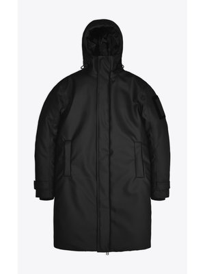 Rains Glacial Coat Black Coat