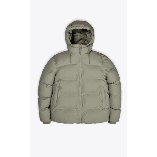 Rains Puffer Jacket Cement Cappotto Rains Puffer Jacket Cement Cappotto