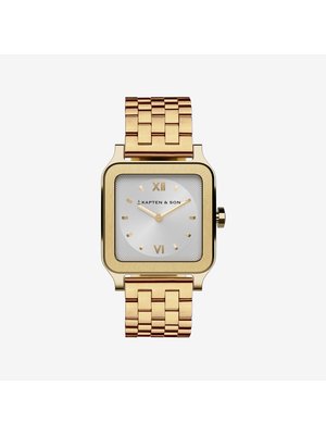 Kapten and Son Tresor Gold Steel Montre