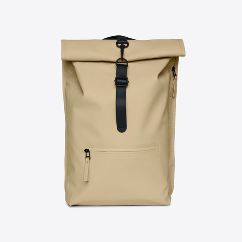 Rains Rolltop Rucksack Sand Rugzak Rains Rolltop Rucksack Sand Rugzak