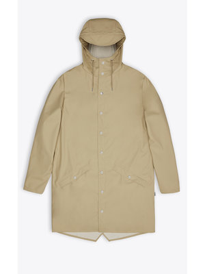 Rains Long Jacket Sand Impermeabile