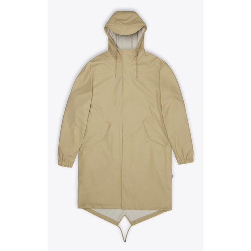 Rains Fishtail Parka Sand Raincoat