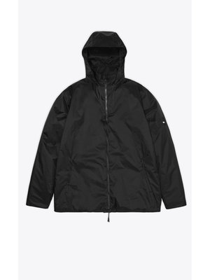 Rains Fuse Jacket Black Frakke