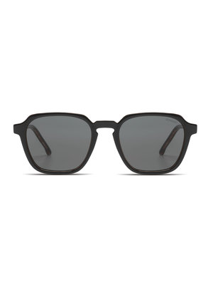 Komono Matty Black Tortoise Sunglasses