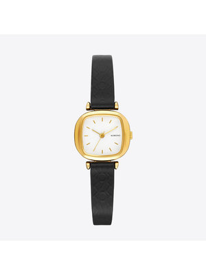 Komono Moneypenny Monogram Gold Black Watch