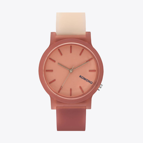 Komono Mono Tones Maroon Horloge Komono Mono Tones Maroon Horloge