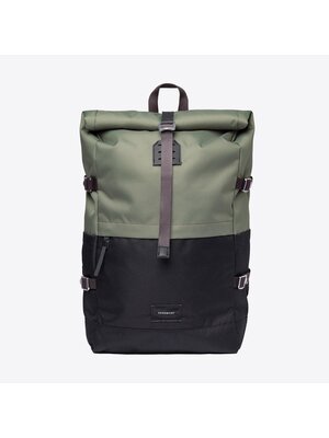 Sandqvist Bernt Multi Clover Green Rucksack