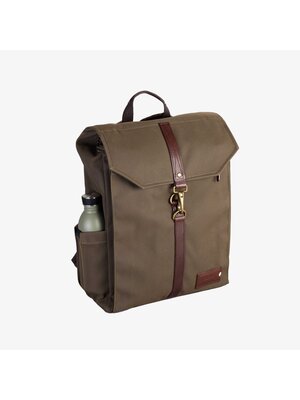 Property of Hunter Backpack Dark Tan Backpack