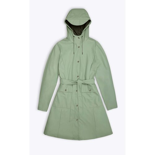 Rains Curve Jacket Haze Raincoat