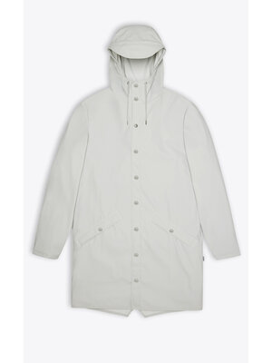 Rains Long Jacket Ash Impermeabile