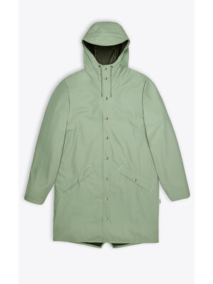 Rains Long Jacket Haze Impermeabile