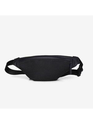 Rains Bum Bag Mesh Mini Black Gürteltasche