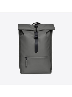 Rains Rolltop Rucksack Grey Ryggsäck