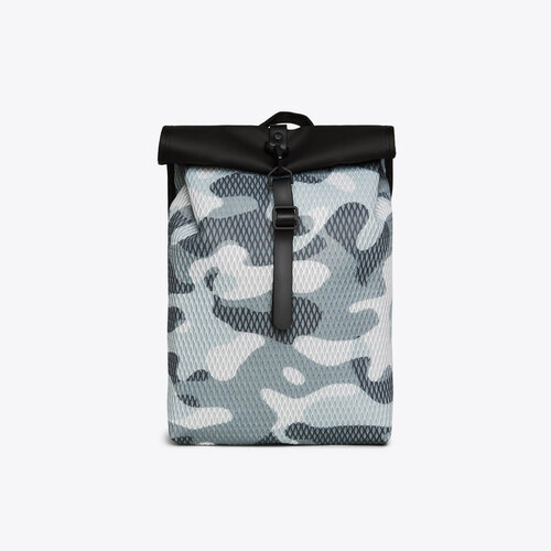 Rains Rolltop Rucksack Mesh Mini Camo Zaino