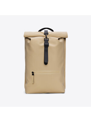 Rains Rolltop Rucksack Sand Rugzak