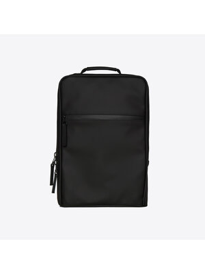 Rains Book Backpack Black Rucksack