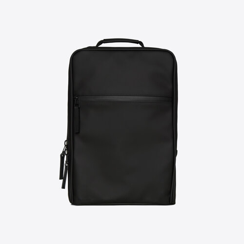 Rains Book Backpack Black Zaino